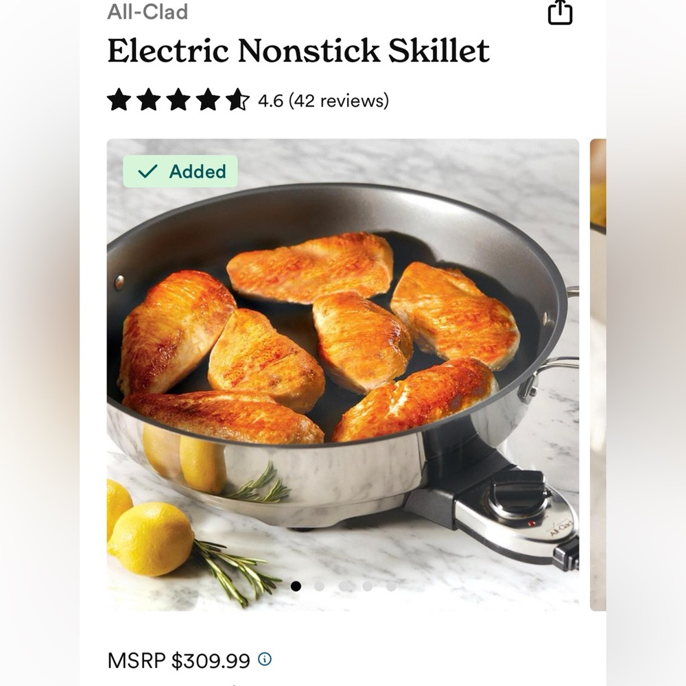 New never used Electric Skillet